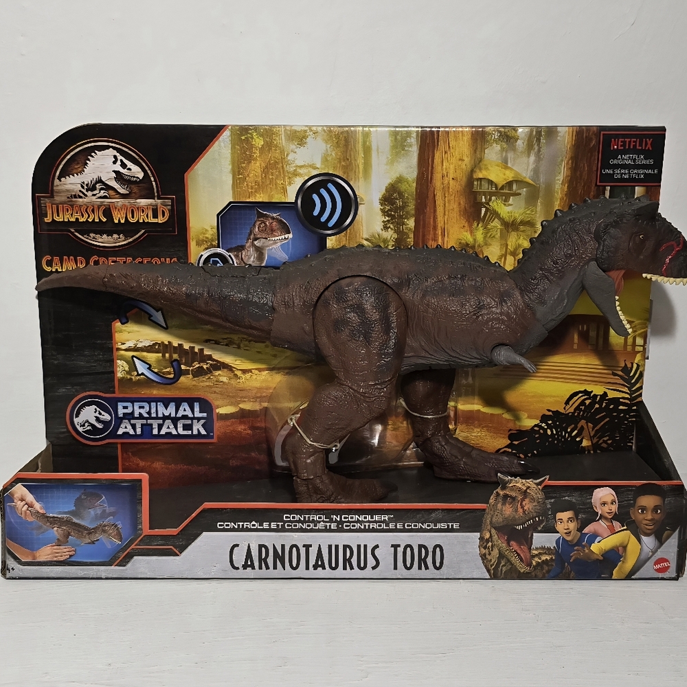 Jurassic World Control 'N Conquer Carnotaurus Toro